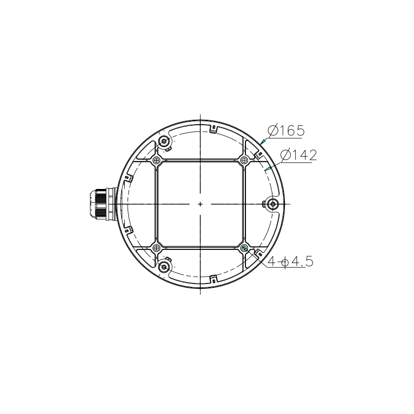 Hikvision CB165 Conduit Base [Dome]