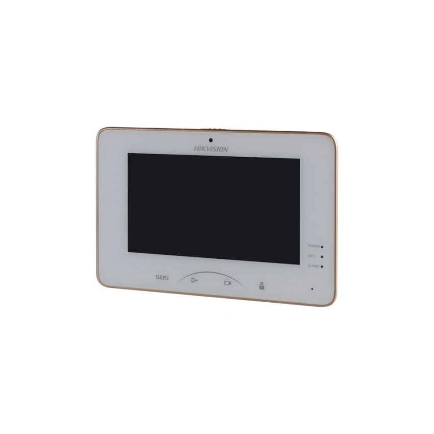 DS-KH8301-WT Video Intercom Indoor Station with 7-inch Touch Screen