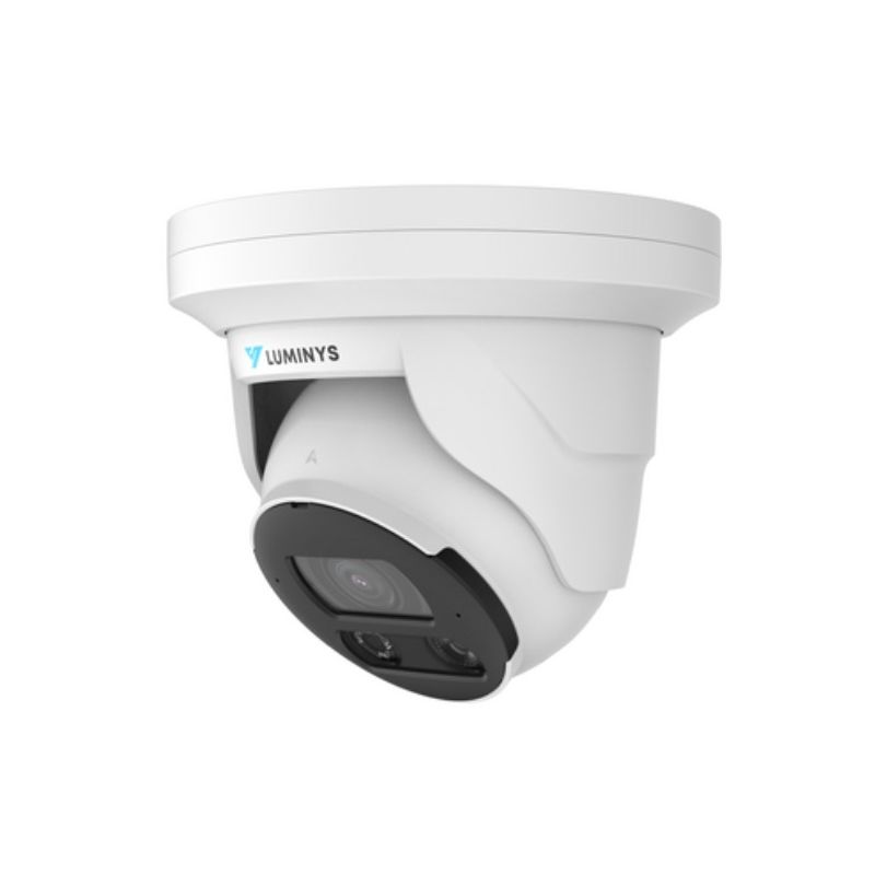 LUMINYS N5T-8DA2 8MP Network LumiDeterrent Turret Camera (2.8 mm)