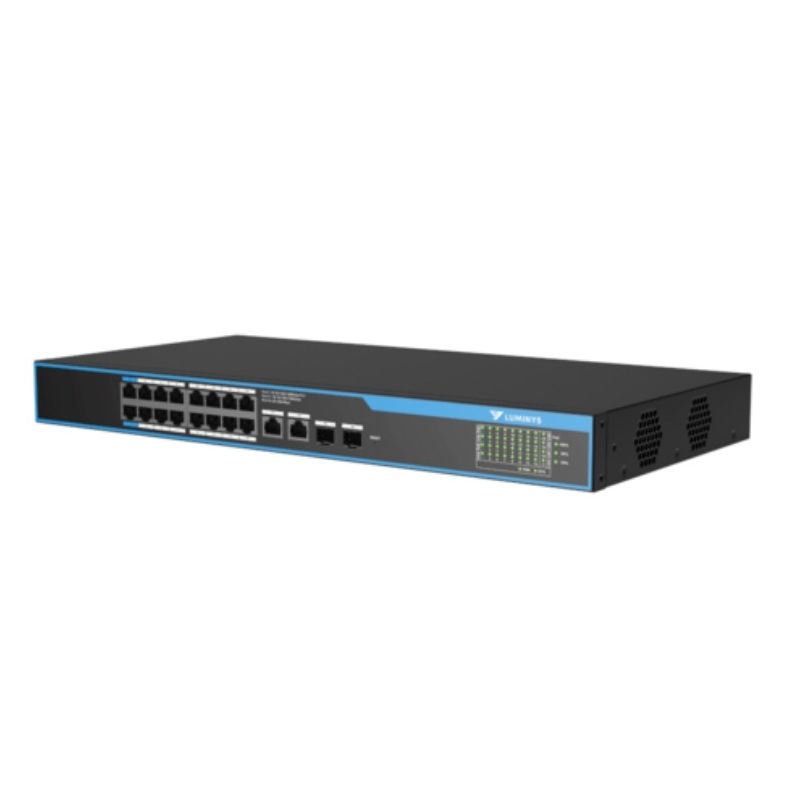 LUMINYS SML-20GPA 16-Port PoE Cloud Managed Gigabit Switch (PoE++)