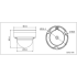 JE-IPD4428DW/DB (Jetvision) OEM  - OEM 4MP IP Dome Camera (2.8mm lens)