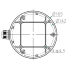Hikvision CB165 Conduit Base [Dome]