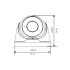 Geovision GV-EBD8711 8MP H.265 2.7~12 mm IR Eyeball cam,IP67