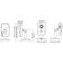 Hikvision DS-2CD2455FWD-IW 5 MP IR Fixed Cube Network Camera (2.8mm Lens)