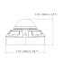 Geovision GV-VD4711 4MP H.265 4.3x Zoom Super Low Lux WDR Pro IR Vandal Proof IP Dome (2.8 ~ 12mm)