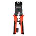 Simply45 S45-C101 – PROSeries All-In-One RJ45 Crimp Tool for all S45 UTP & STP Pass-Through & Standard Connectors – 1ea/Blister Card