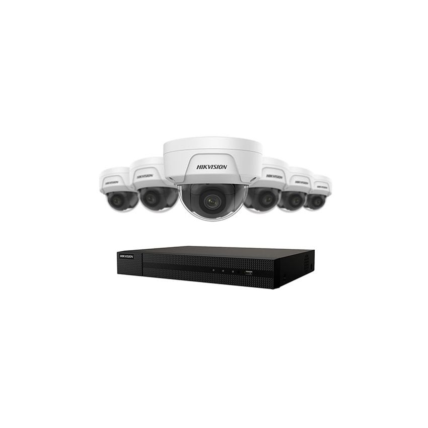 EKI-K82D46 - Hikvision 4K 8-Channel Value Express Kits (NVR-2TB + 6 Cameras)