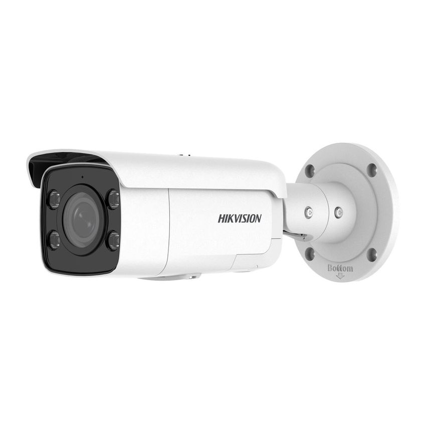 Hikvision DS-2CD2T87G2-LSU/SL 8 MP ColorVu Strobe Light and Audible Warning Fixed Bullet Network Camera