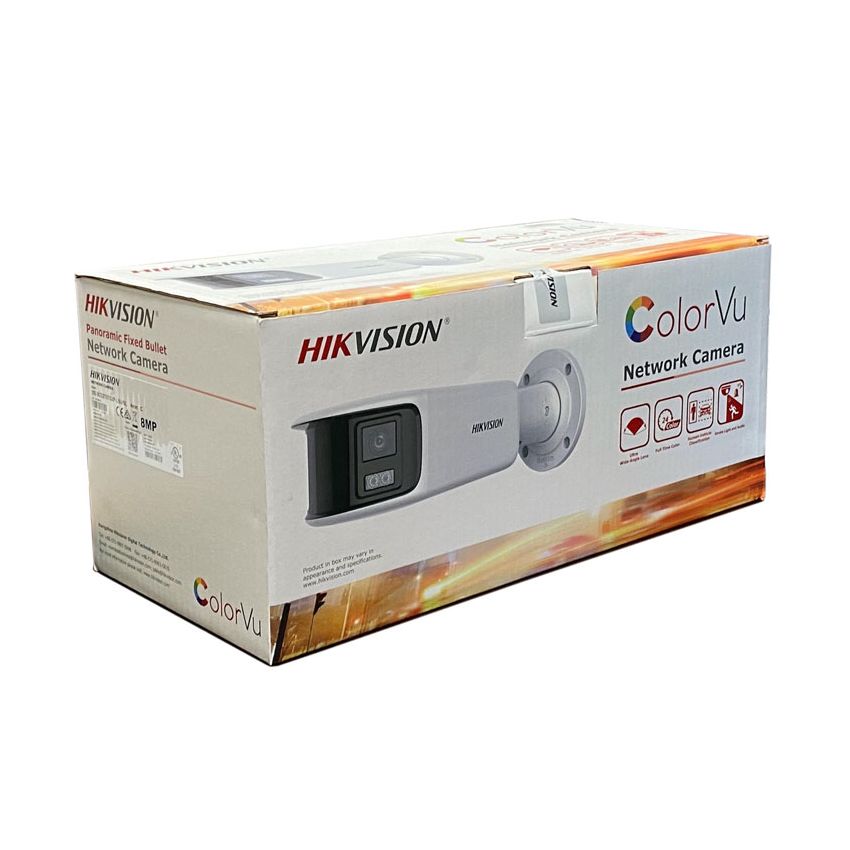 Hikvision DS-2CD2T87G2P-LSU/SL 8 MP Panoramic Fixed Bullet Network Camera (4mm)