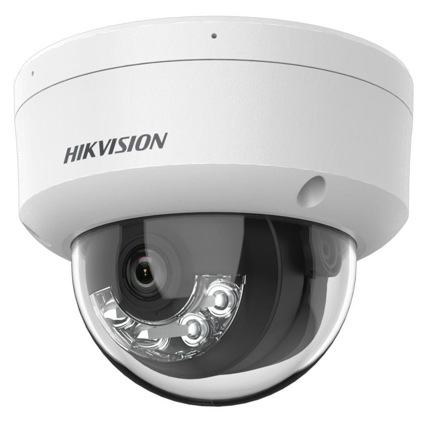 Hikvision DS-2CD3146G2H-LISU 4 MP Smart hybrid light with Darkfighter S Fixed Mini Dome Network Camera