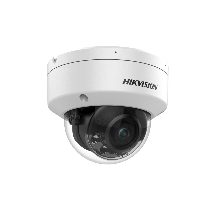 Hikvision DS-2CD3186G2H-LISU 8 MP Smart hybrid light with Darkfighter S Fixed Mini Dome Network Camera
