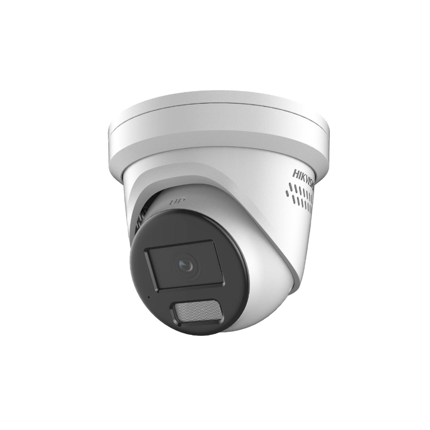 Hikvision DS-2CD3386G2H-LISU/SL 8 MP AcuSense Strobe Light and Audible Warning Fixed Turret Network Camera