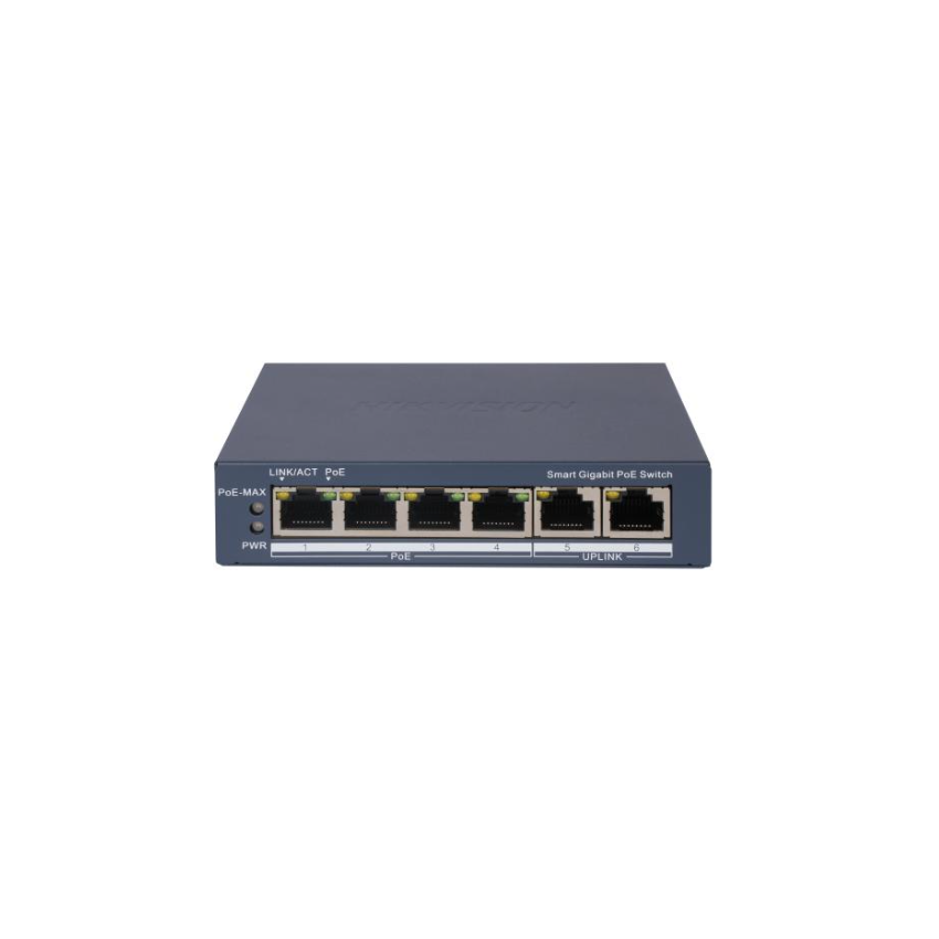 Hikvision DS-3E1506P-EI 4 Port Gigabit Smart POE Switch
