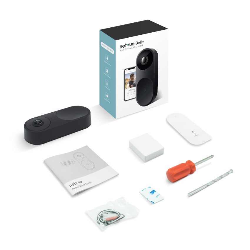 Netvue Belle A.I. Wifi Video Doorbell