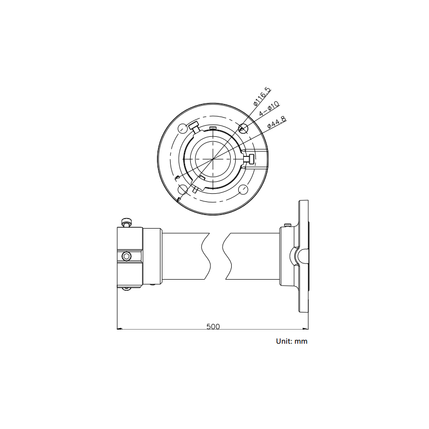 DS-CPME Ceiling Pendant Long Mount [PTZ]