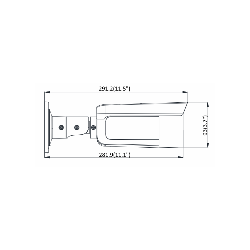 Hikvision DS-2CD2T47G1-L 4MP ColorVu Fixed Bullet Network Camera (6mm)