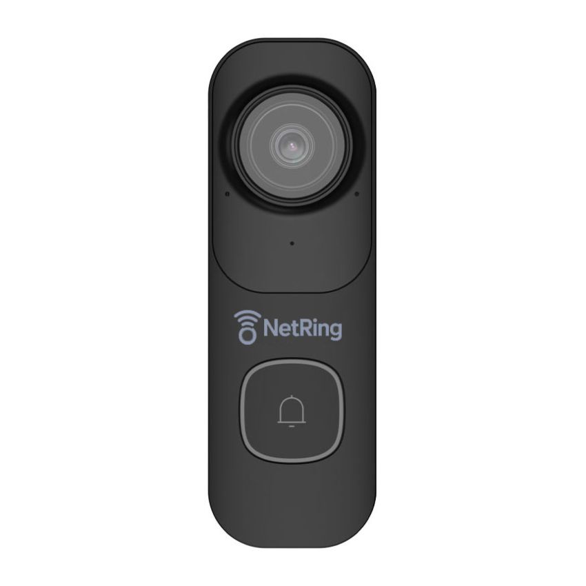 NetRing JE-NRS41BG-KIT 4MP WiFi Video Doorbell with Chime Kit
