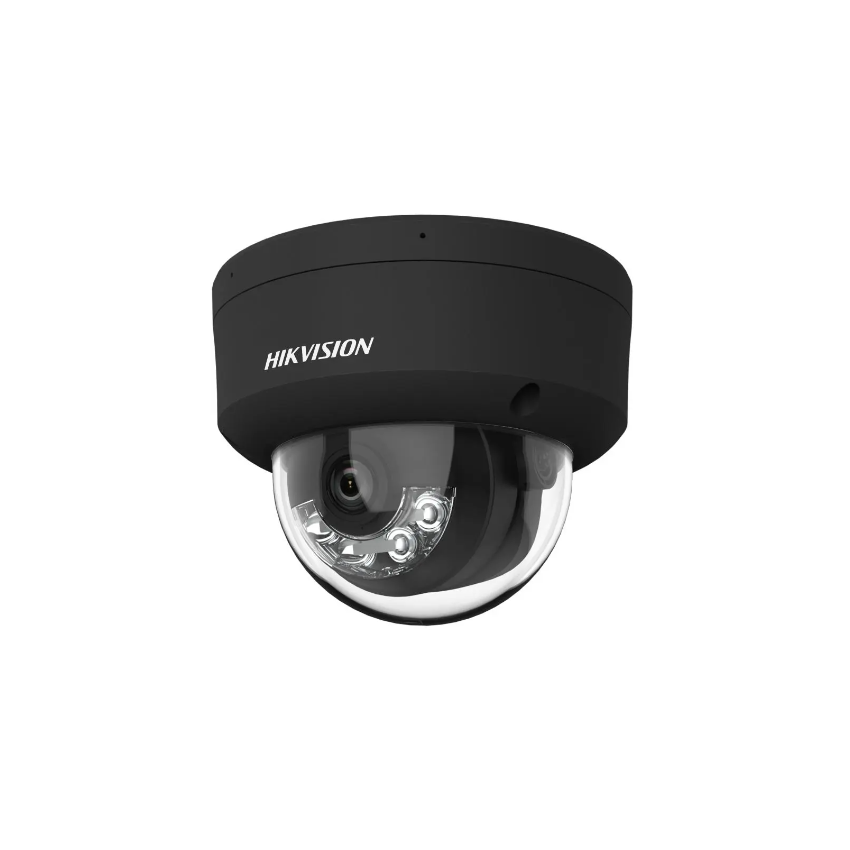 HIKVISION DS-2CD2147G2H-LISU(2.8mm) Black - 4MP Smart Hybrid Light with ColorVu Fixed Dome Network Camera