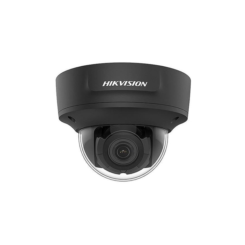 HIKVISION DS-2CD2783G2-IZSB  Black 8 MP Outdoor IR Varifocal Dome Camera (2.8-12mm  Motorized Varifocal Lens)