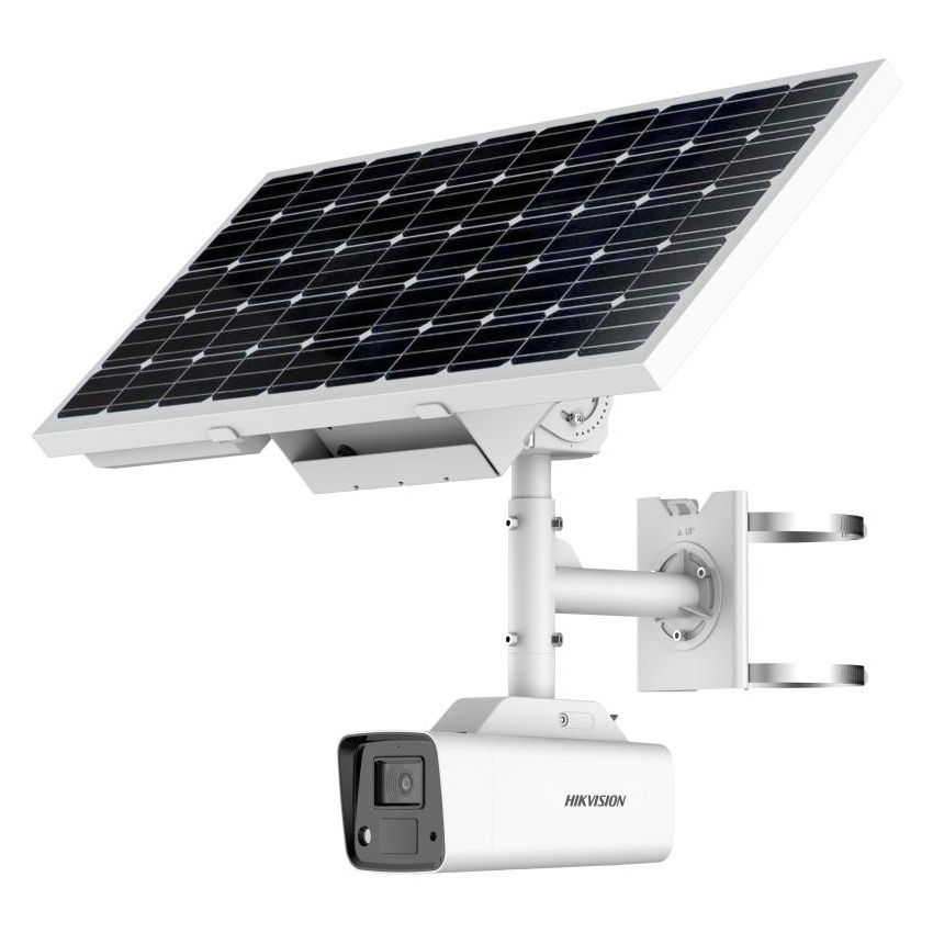 HIKVISION DS-2XS2T47G1-LDH/4G/C18S40 4MP ColorVu Solar-powered Security Camera Setup