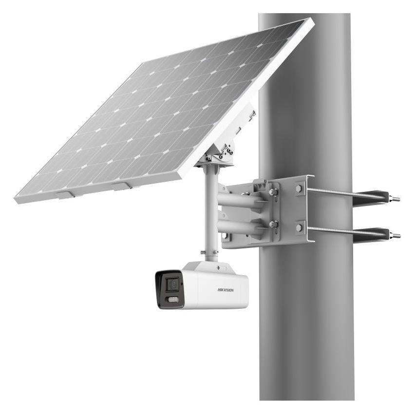 Hikvision DS-2XS6A87G1-LS/C36S80 8MP ColorVu Fixed Bullet Solar Power 4G Network Camera Kit