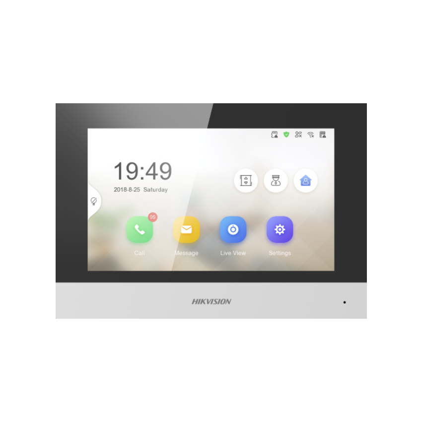 Hikvision DS-KH6320-WTE2 2nd Gen Indoor Station w/7