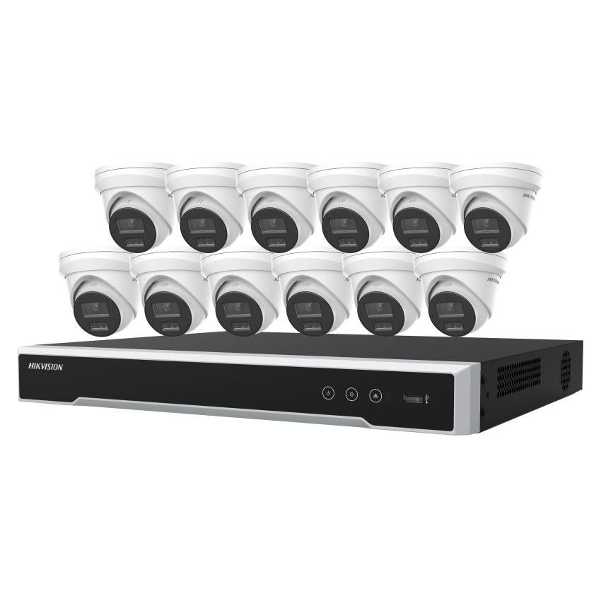 EKI-K164T412L - Hikvision 4MP Turret PoE Kit