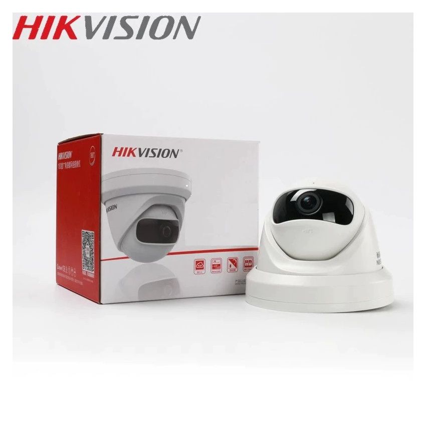 Hikvision DS-2CD2345G0P-I 4 MP IR Fixed Turret Network Camera (1.68mm)