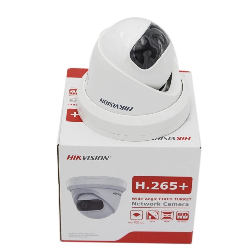 Hikvision DS-2CD2345G0P-I 4 MP IR Fixed Turret Network Camera (1.68mm)