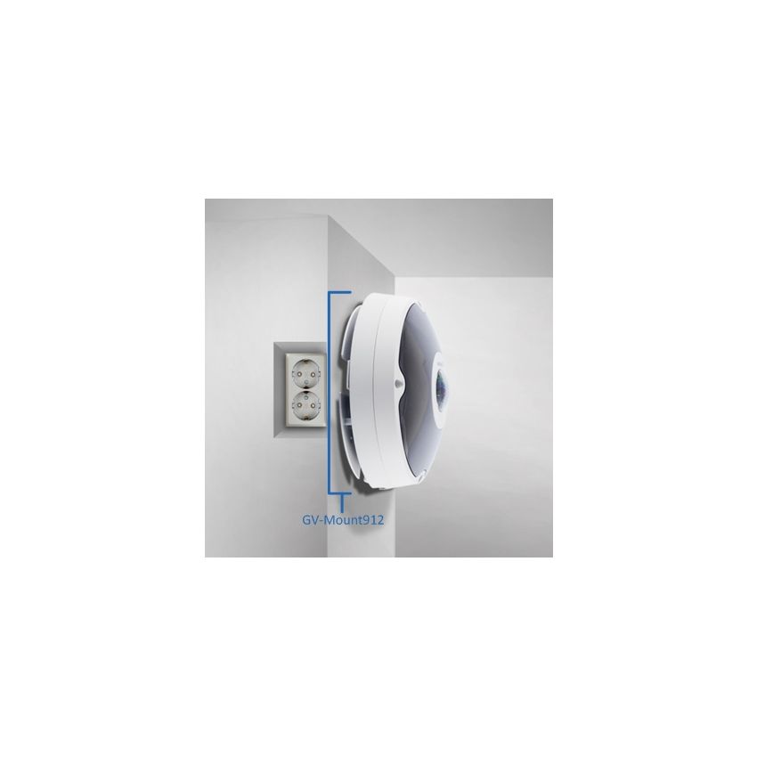 Geovision GV-EFER12203 12MP H.264 Super Low Lux WDR Pro Wireless IR Fisheye Rugged IP Camera
