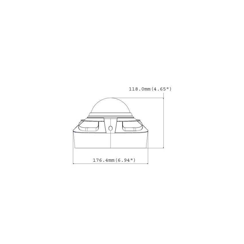 Geovision GV-VD4711 4MP H.265 4.3x Zoom Super Low Lux WDR Pro IR Vandal Proof IP Dome (2.8 ~ 12mm)