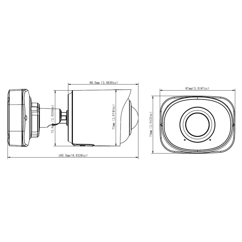 Geovision GV-PBL8800-8MP H.265 Super Low Lux WDR Pro IR Fixed Bullet IP Camera