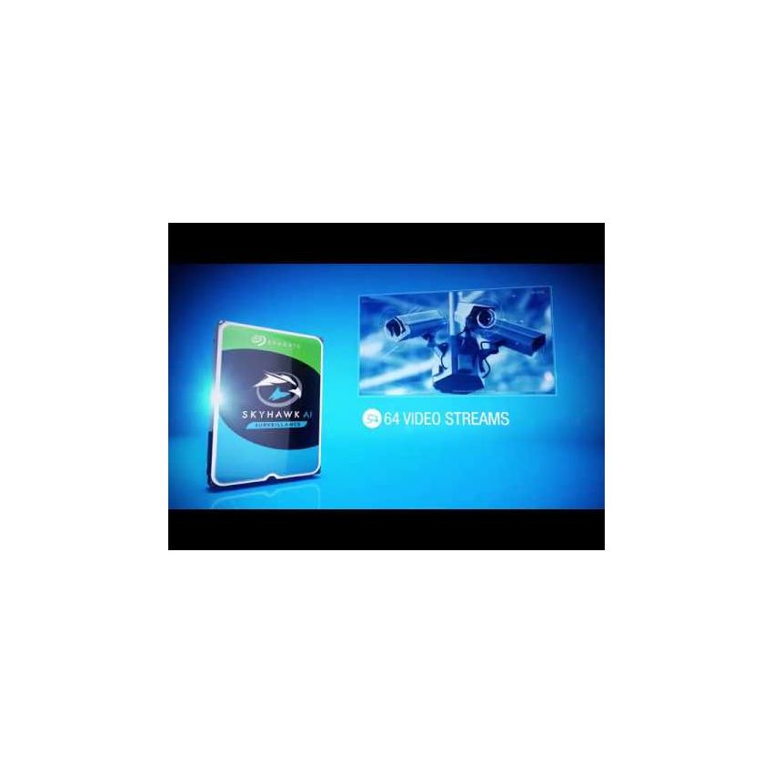 Seagate SkyHawk 3.5-Inch SATA 6 Gb/s 64Mb Cache Internal Hard Drive (1 to 12TB HDD option)