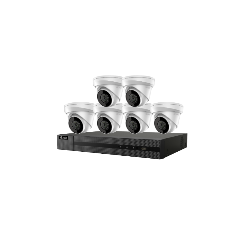 Hikvision HiLook IK-6288TH-MH/P 4MP PoE Turret Kit