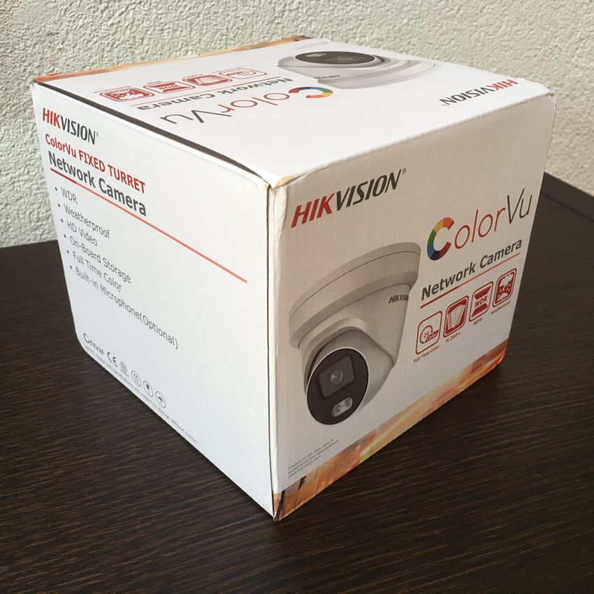 Hikvision DS-2CD2347G2-LU 4 MP ColorVu Fixed Turret Network Camera (2.8mm)