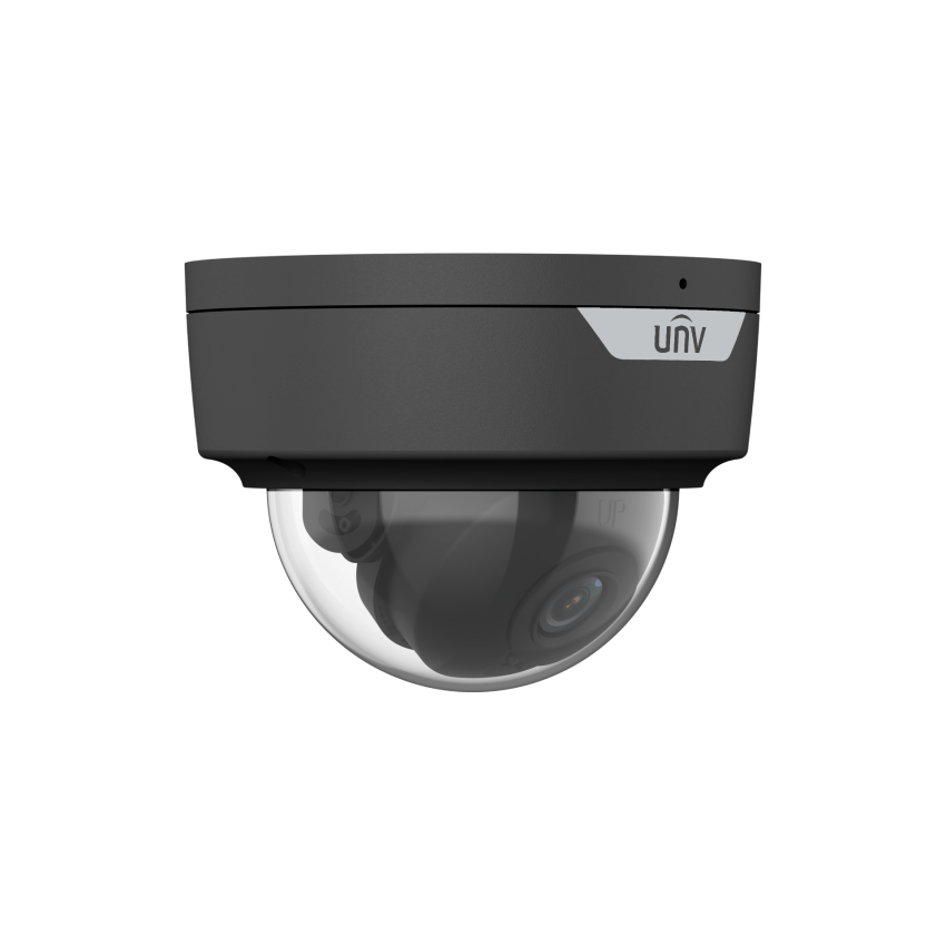 Uniview IPC325SS-ADF28K-I1-BK 5MP LightHunter Fixed IR Dome Network Camera (Black)