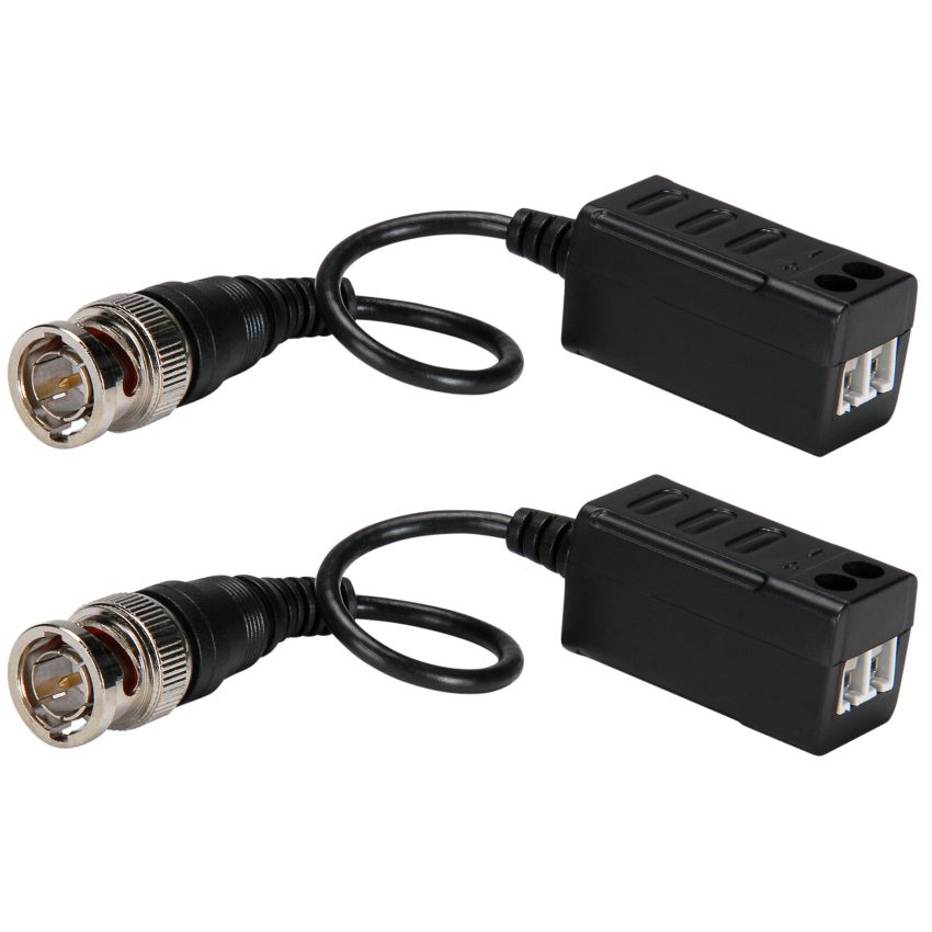 JE-VB1000 HD-TVI/CVI/AHD Video Baluns with Pigtail 