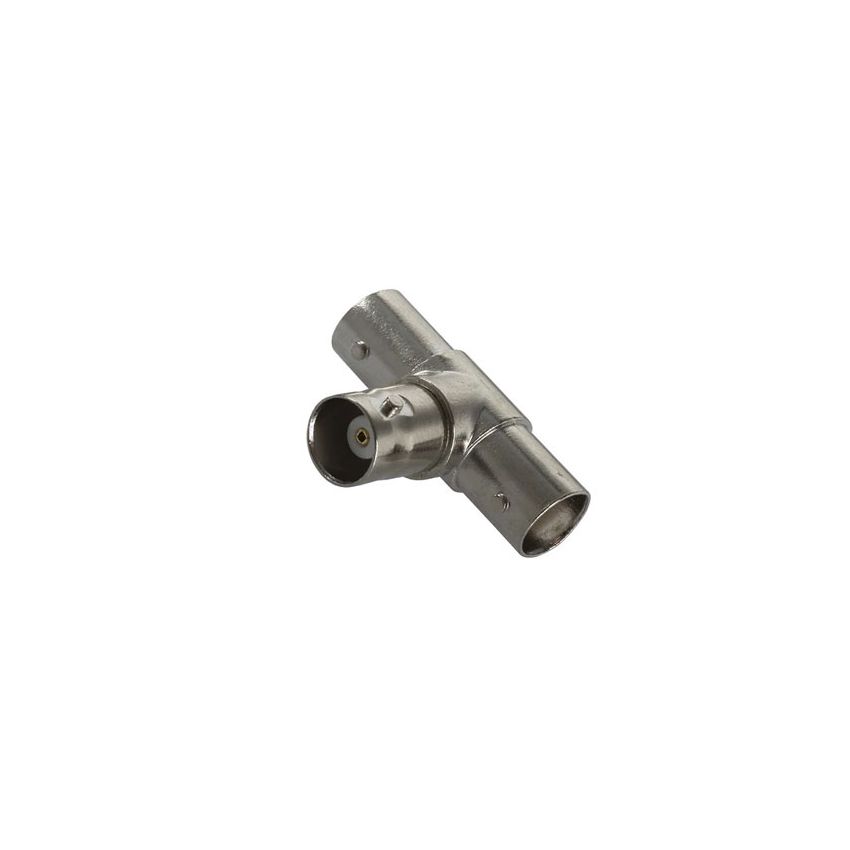 JEC-06 BNC T-Type Female to 2 BNC Female Connector