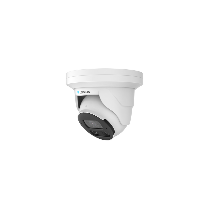 LUMINYS N5T-4DA2 4MP Network LumiDeterrent Turret Camera (2.8 mm)