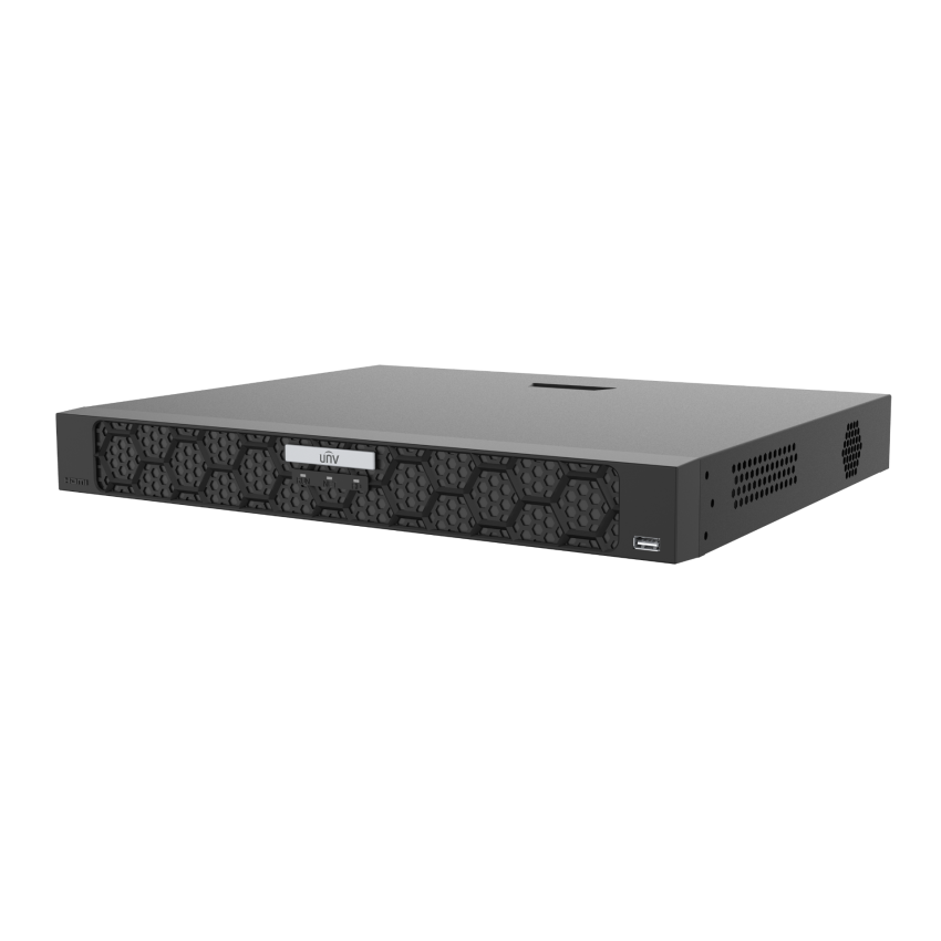 Uniview NVR502-08B-P8-IQ 2 HDDs 8-ch 8 PoE 1U Network Video Recorder