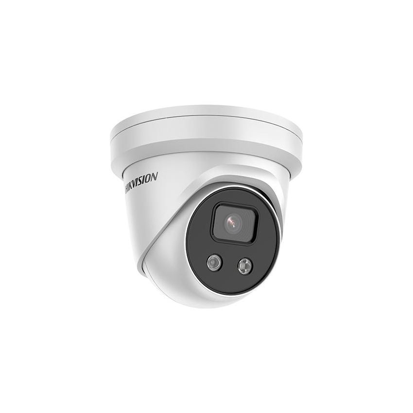 Hikvision PCI-T18F2S AcuSense 8 MP IR Fixed Turret Network Camera (2.8mm)