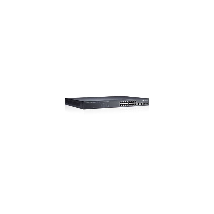 GV-POE1601 V2 - GeoVision 16 Port 802.3at Web Management POE Switch