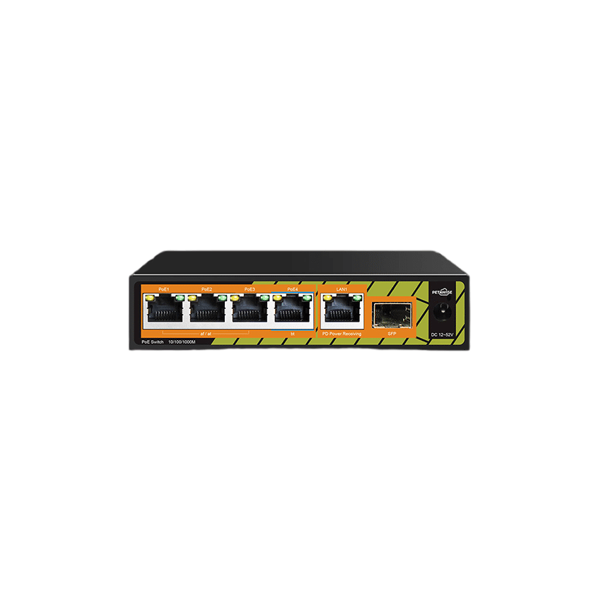 Petawise PW2020-5G-IN POE Extend Switch