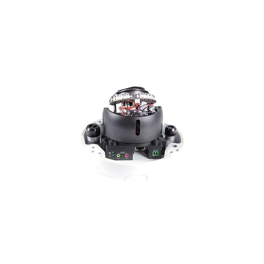 Geovision GV-VD2712 Starlight 2MP H.265 4.3x Zoom Super Low Lux WDR Pro IR Vandal Proof IP Dome (2.8 ~ 12mm)