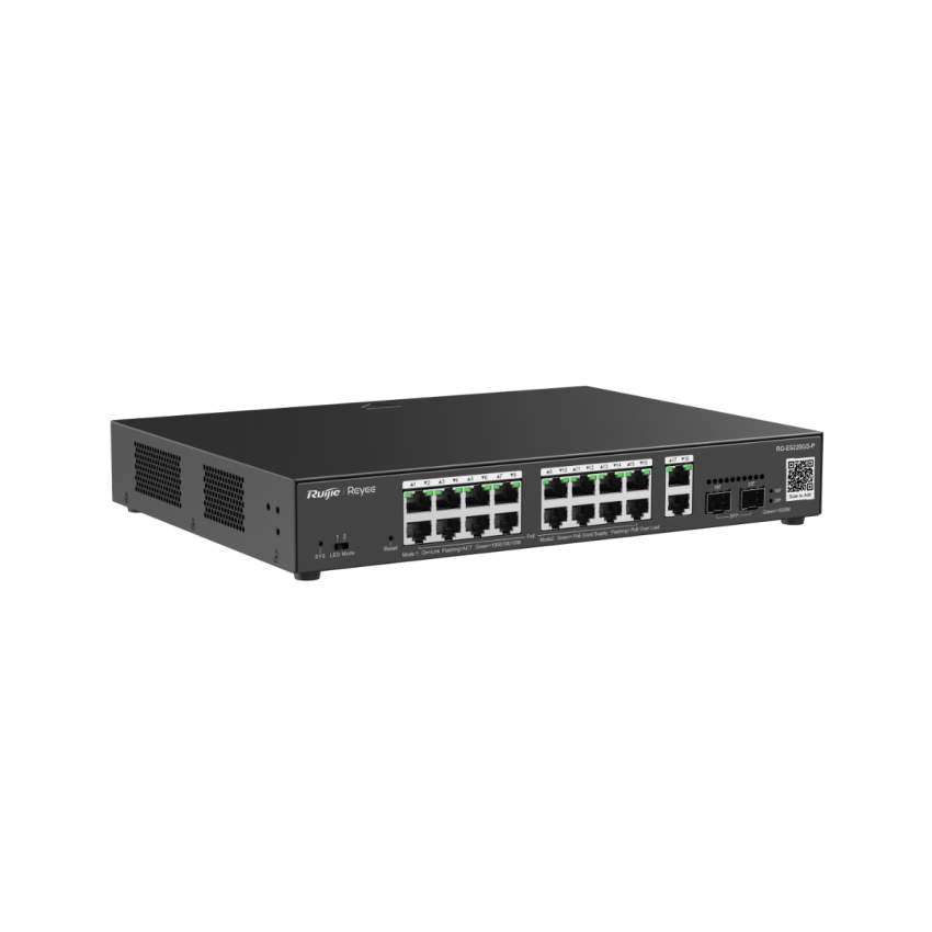 Reyee RG-ES220GS-P 20-Port Gigabit Smart Cloud Managed PoE Switch