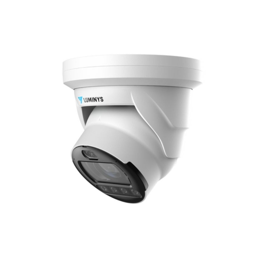 LUMINYS N5T-8DAV 8MP Network LumiDeterrent Turret Camera (Vari-Focal)