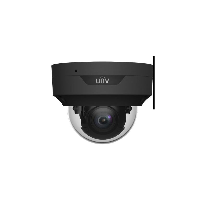 Uniview IPC3514SR-ADF28KM-WP-BK 4MP ColorHunter with Wise-ISP Fixed Dome Network Camera (Black)