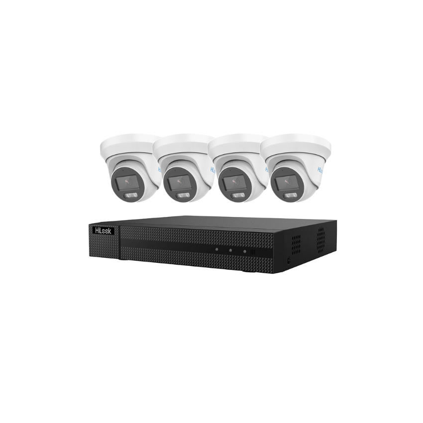 Hikvision  HiLook TK-4145TC-MC 4-Channel 5MP ColorVu Lite DVR Kit