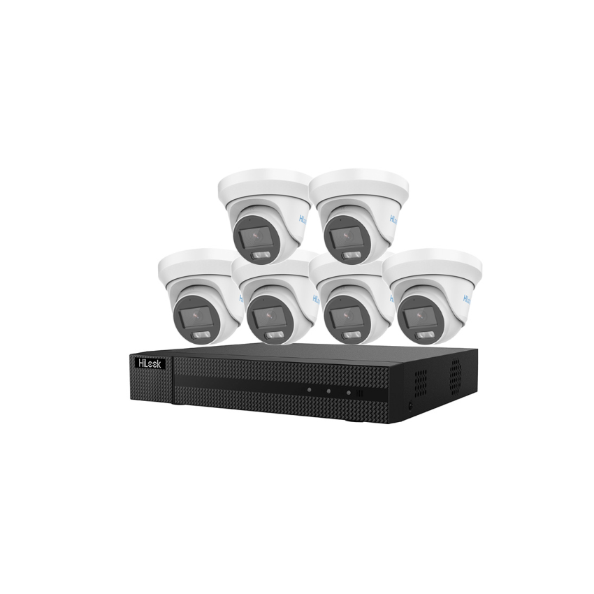 Hikvision   HiLook TK-6285TC-MC 8-Channel 5MP ColorVu Lite DVR Kit