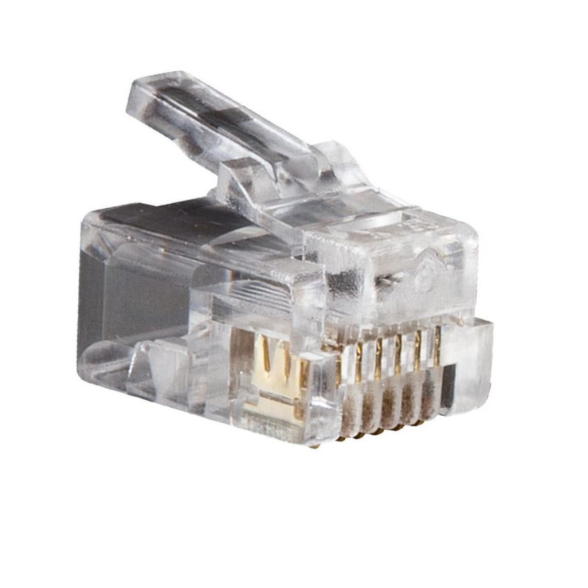 RJ11 Telephone Connectors - 100pcs/bag